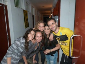 Having fun!