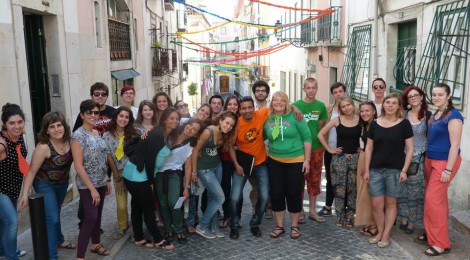 Intercâmbio internacional "Our time!" em Lisboa