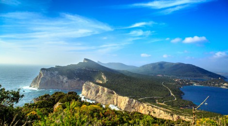 Capo Caccia, Alghero, Sardinia Desktop Background