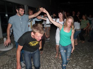 Having fun!
