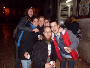 Having fun!