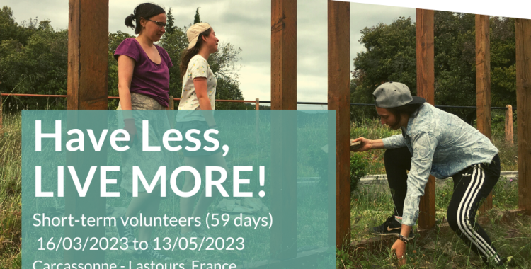 Projeto "Have Less Live More" na França